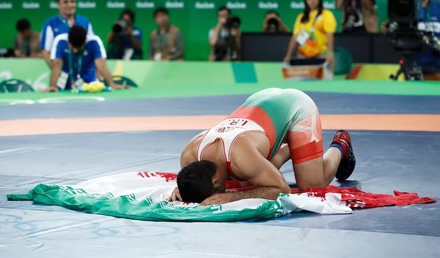 Iran’s Greco-Roman wrestler Abdevali wins bronze medal at Rio
