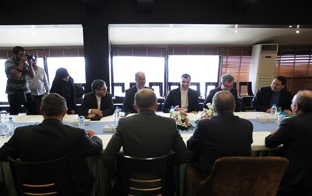 Jaberi Ansari meets Russian president’s envoy in Tehran