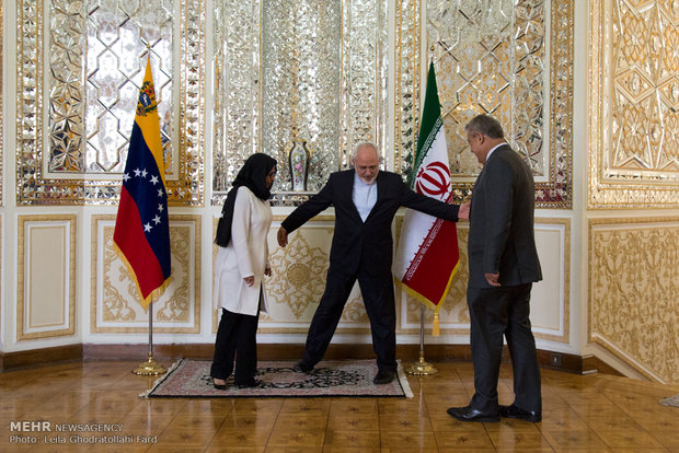 دیدار وزیر امور خارجه ونزوئلا باوزیر امورخارجه ایران