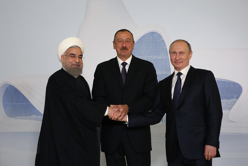 روحانی پوتین علی اف