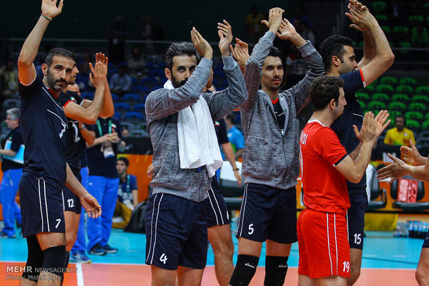 Russia beats Iran 3-0 in pool B of Rio 2016