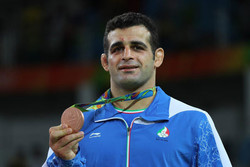 استقبال از قاسم رضایی با حضور اولین المپیکی تاریخ کشتی ایران