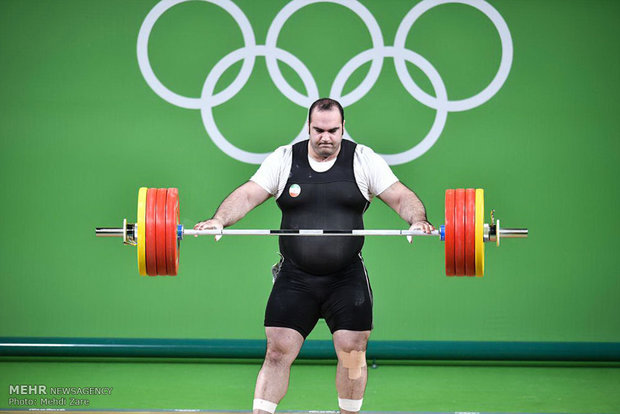 Weightlifting at 11th day of Rio 2016