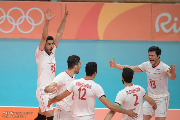 Iran's volleyball team bid farewell to Rio 2016
