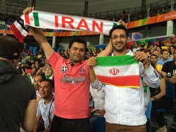 حضور قابل توجه تماشاگران ایرانی برای تشویق آزادکاران