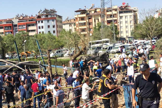 انفجار تروریستی در شرق ترکیه‎ 