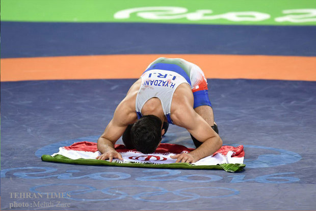 Iran’s Hassan Yazdani takes freestyle wrestling gold in Rio