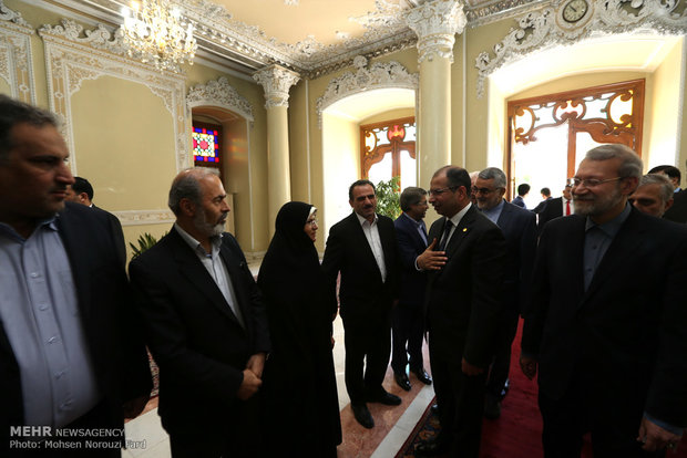 دیدار روسای مجالس ایران و عراق