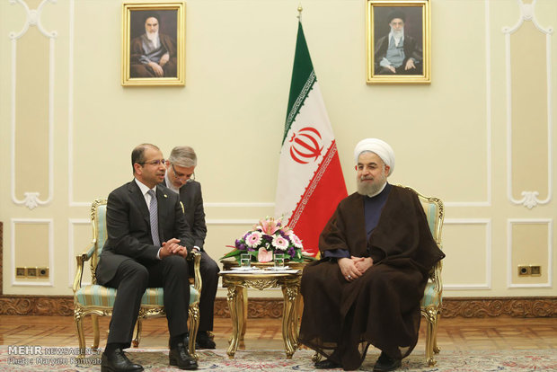 دیدار رئیس پارلمان عراق با رئیس جمهور
