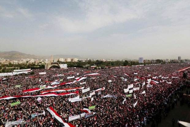 تظاهرات یمنی ها در صنعا‎