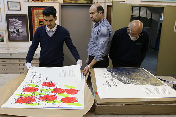 اهدای ۴۴ اثر چاپی از هنرمند آلمانی به موزه هنرهای معاصر تهران
