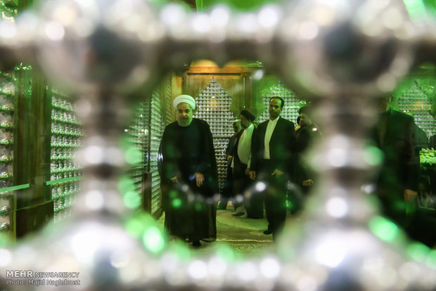 تجدید میثاق اعضای هیات دولت با آرمان های امام خمینی (ره)