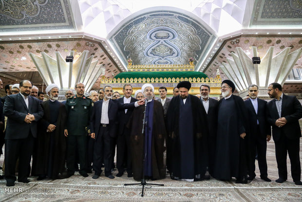 تجدید میثاق اعضای هیات دولت با آرمان های امام خمینی (ره)