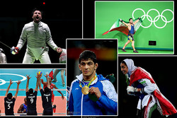 نگاهی به موفقیت‌های کاروان ورزش ایران در المپیک/ کمتر از انگشتان دست!
