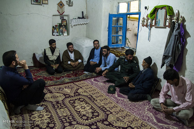 اردوی جهادی بسیج سازندگی در روستای چلسبان شهرستان زرندیه