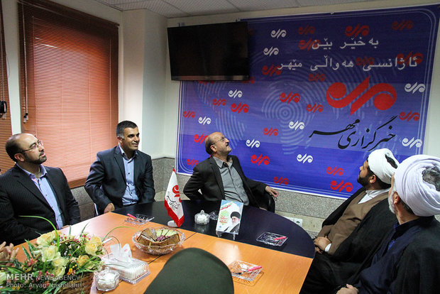 بازدید استاندار کردستان از دفتر خبرگزاری مهر