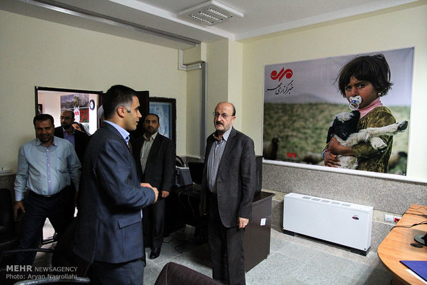 بازدید استاندار کردستان از دفتر خبرگزاری مهر