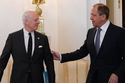 گفتگوهای جداگانه «دی میستورا» با وزرای خارجه آمریکا و روسیه