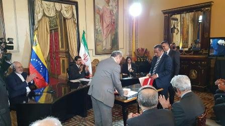 Iran, Venezuela ink banking coop. MoU