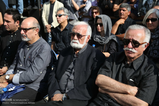 Funeral ceremony of Davoud Rashidi