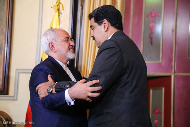 Zarif's visit to Venezuela