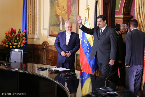 سفر محمد جواد ظریف وزیر امور خارجه به ونزوئلا