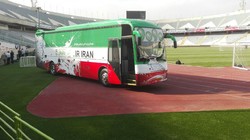 اتوبوس تیم ملی فوتبال ایران شماره گذاری شد