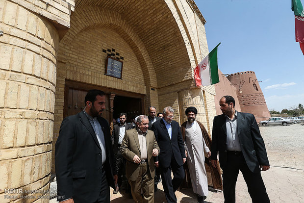 سفر علی لاریجانی رئیس مجلس شورای اسلامی به گلپایگان