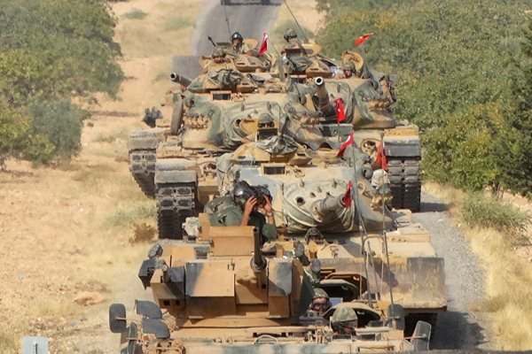الجيش التركي يقتحم منطقة عين العرب "كوباني" السورية