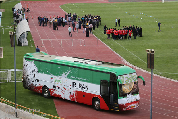 Iran’s First Vice President Jahangiri visits Team Melli’s training