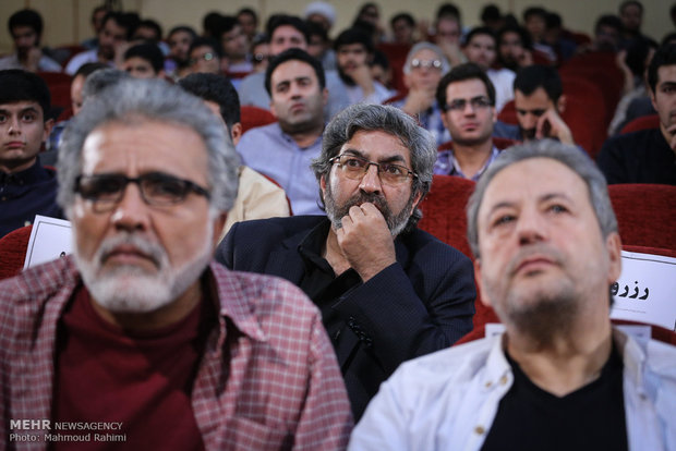 حضور حبیب احمدزاده در مراسم تجلیل از میگل لیتین فیلمساز شیلیایی 