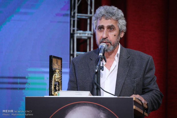 سخنرانی مسعود جعفری جوزانی در مراسم تجلیل از میگل لیتین فیلمساز شیلیایی 