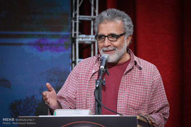 سخنرانی بهروز افخمی در مراسم تجلیل از میگل لیتین فیلمساز شیلیایی 