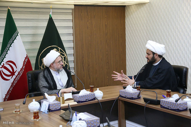 Hezbollah al-Nujaba leader meets with Araki