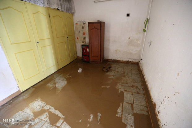 فيضانات تجتاح محافظة كلستان شمال شرق ايران