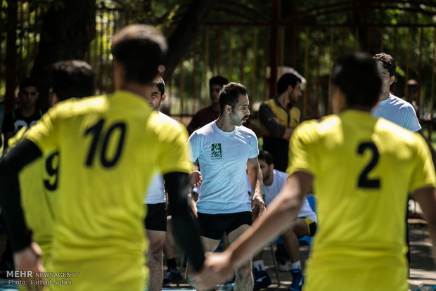 Kabaddi matches in Qazvin