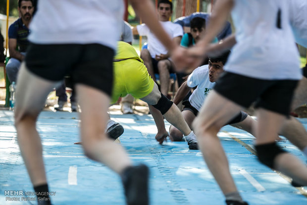 Kabaddi matches in Qazvin