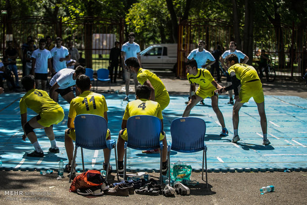 Kabaddi matches in Qazvin