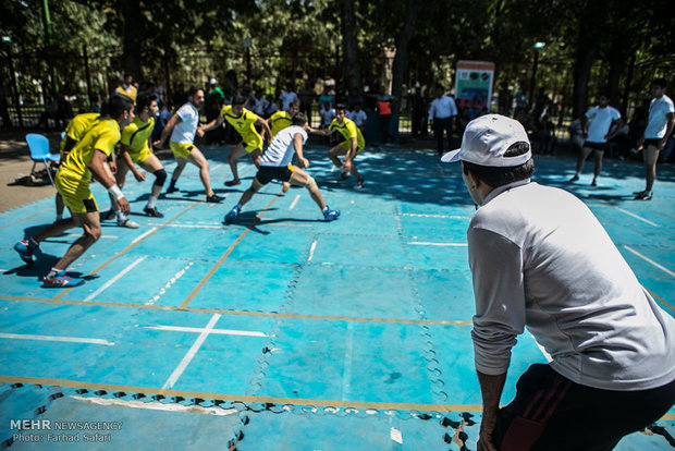 Kabaddi matches in Qazvin