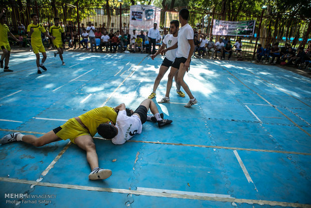 Kabaddi matches in Qazvin