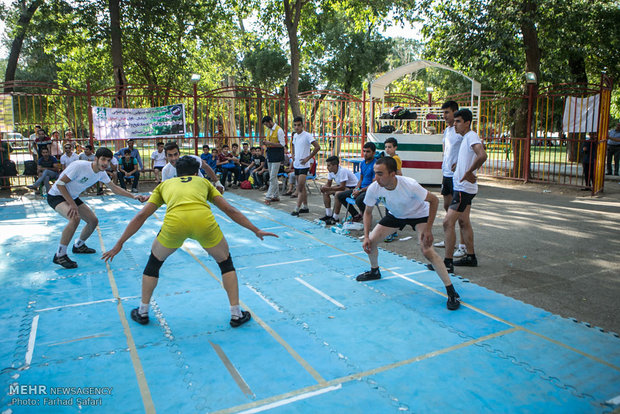 Kabaddi matches in Qazvin