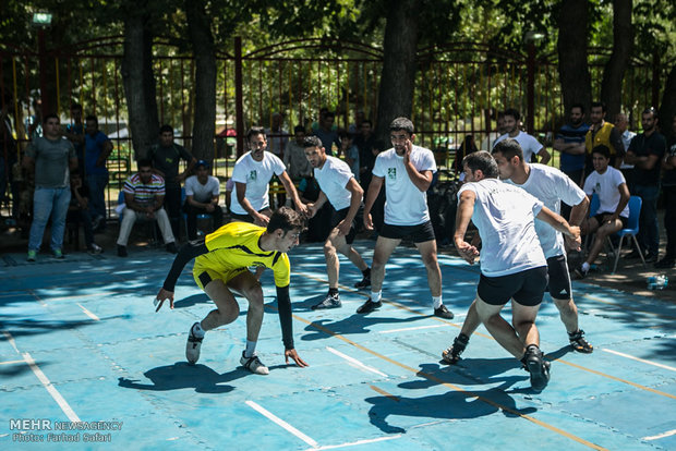 Kabaddi matches in Qazvin