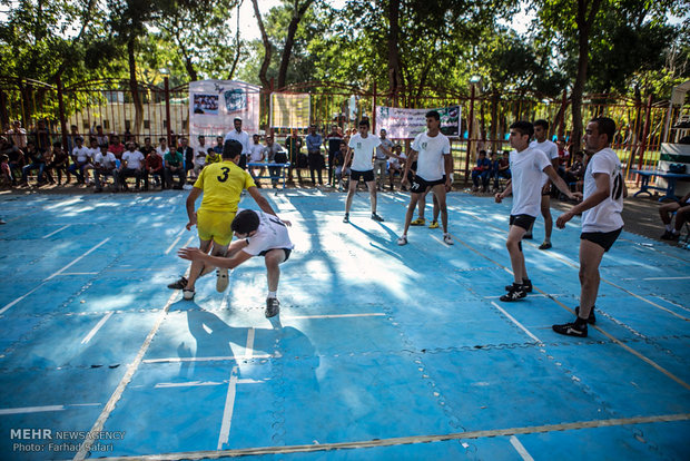 Kabaddi matches in Qazvin