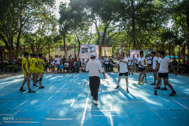 Kabaddi matches in Qazvin