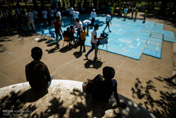 Kabaddi matches in Qazvin