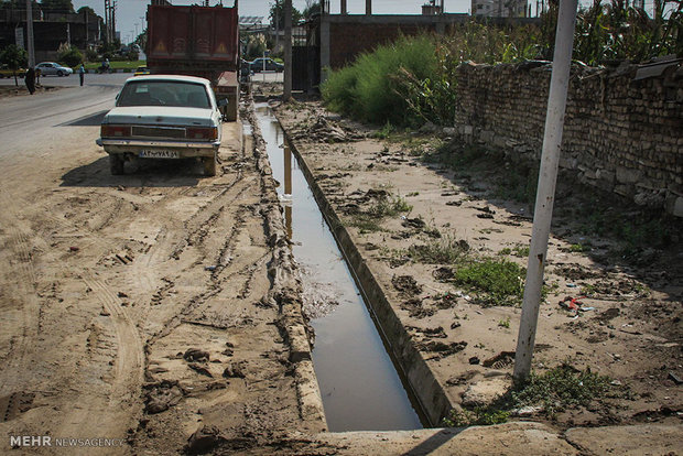 وقوع سیل و خسارت در استان گلستان