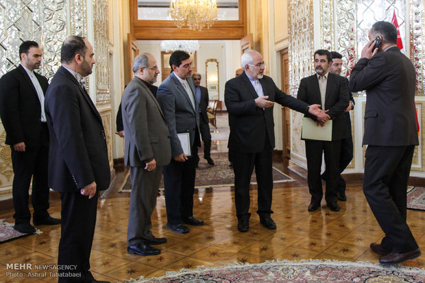 Zarif, Omani interior minister meet in Tehran