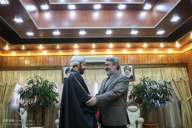 Rahmani Fazli meets Omani counterpart