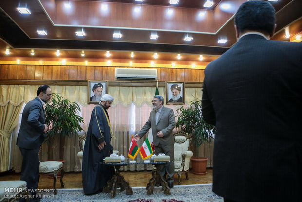 Rahmani Fazli meets Omani counterpart