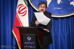 المؤتمر الصحفي للناطق باسم الخارجية الايرانية
